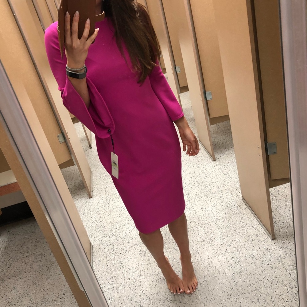 Calvin Klein bell sleeve dress-New without Tags